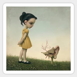 ear 112 Pinterest Small - Mark Ryden Sticker